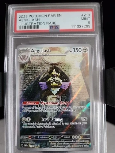Aegislash 210/182 SV04: Paradox Rift Holo PSA 9
