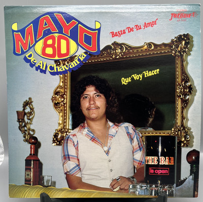 Mayo 80 De Al Chavarria Basta De Tu Amor Freddie Record Vinyl SEE