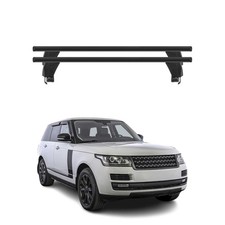 Menabo Dachträger für Land Rover Range Rover L405 2012-2022 50kg Alu Schwarz 2x