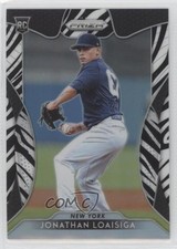 2019 Panini Prizm Tier II Zebra Prizm 64/99 Jonathan Loaisiga #188 0t1f
