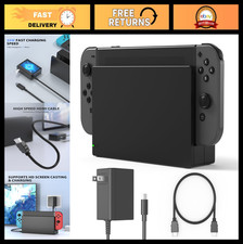 3-in-1 TV Dock Station for Switch/Switch OLED - HDMI, AC Charger, 1080P HD Outpu