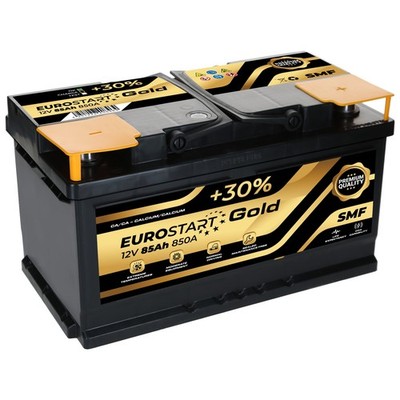 Autobatterie Eurostart SMF 85Ah 850A/EN 12V Starterbatterie TOP Angebot GELADEN
