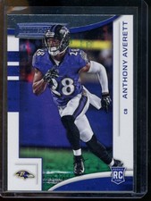 2018 Panini Rookies & Stars Anthony Averett Rookie Baltimore Ravens #185