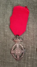 Original Greek Order of George I – Silver Cross Knight Medal (1915)