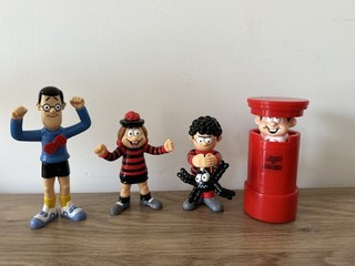 Beano Dennis The Menace McDonalds Happy Meal Toys Set Of 4