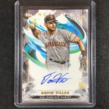 2023 Inception David Villar Rookies And Emerging Stars Auto 97/299