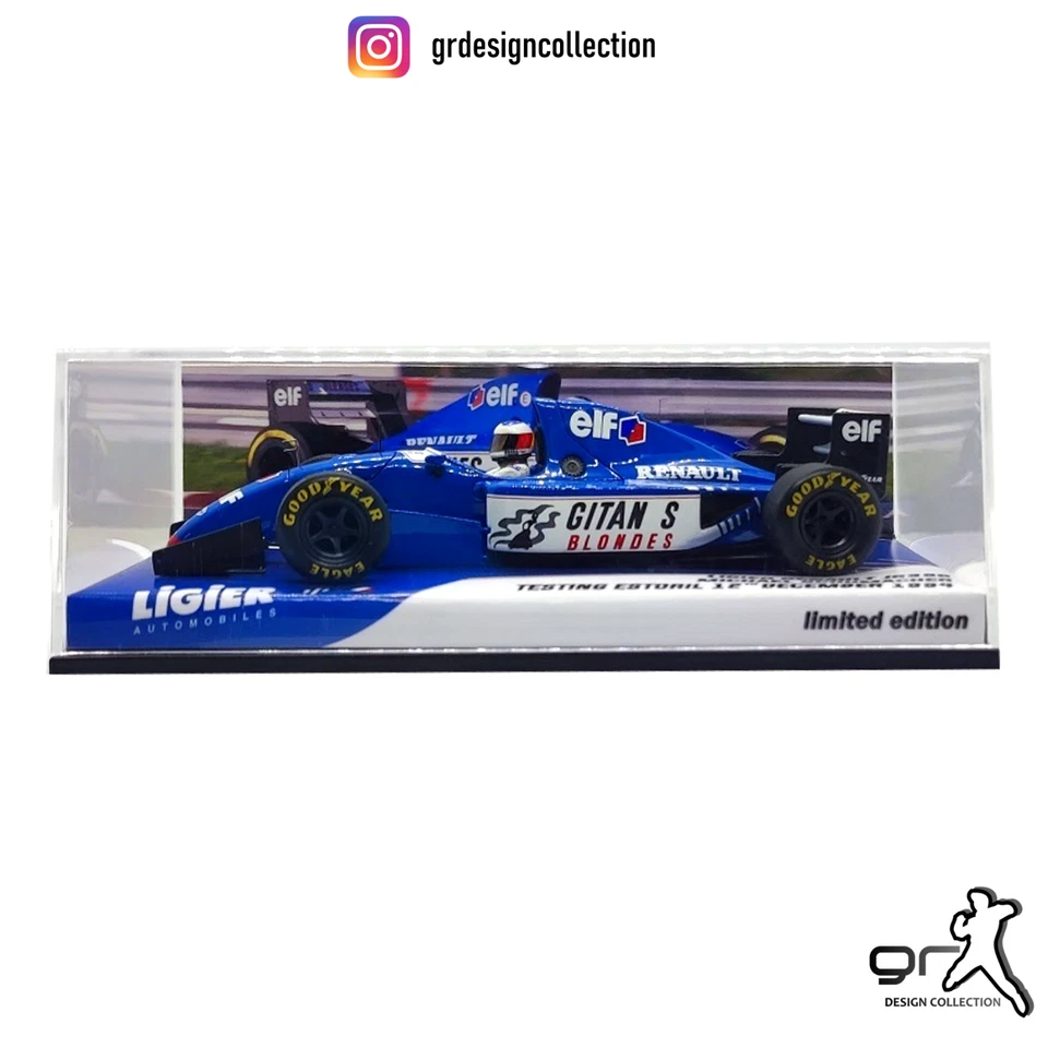Michael Schumacher - Ligier JS39B - F1 Testing Estoril 1994 / SPARK / 1:43 - Immagine 2 di 4