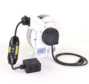 KH INDUSTRIES RTAN3LW-WDD520-J12H Cord Reel NEMA 5-20P 12 AWG White USA | NEW