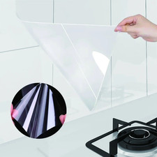 Clear Gloss Self Adhesive Vinyl Film Roll Sticky Back Plastic Transparent Cover