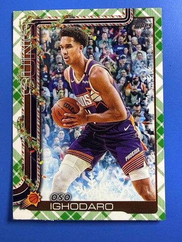 Oso Ighodaro – 2025-26 Topps Holiday Basketball · Base Cards #H128 Oso Ighodaro