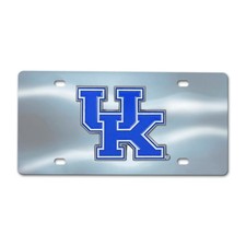 Kentucky Uk Wildcats Silver Stainless Steel 3d License Plate For Cars Trucks Kentucky Uk Wildcats Silver Stainless Steel 3d License Plate For Cars Trucks