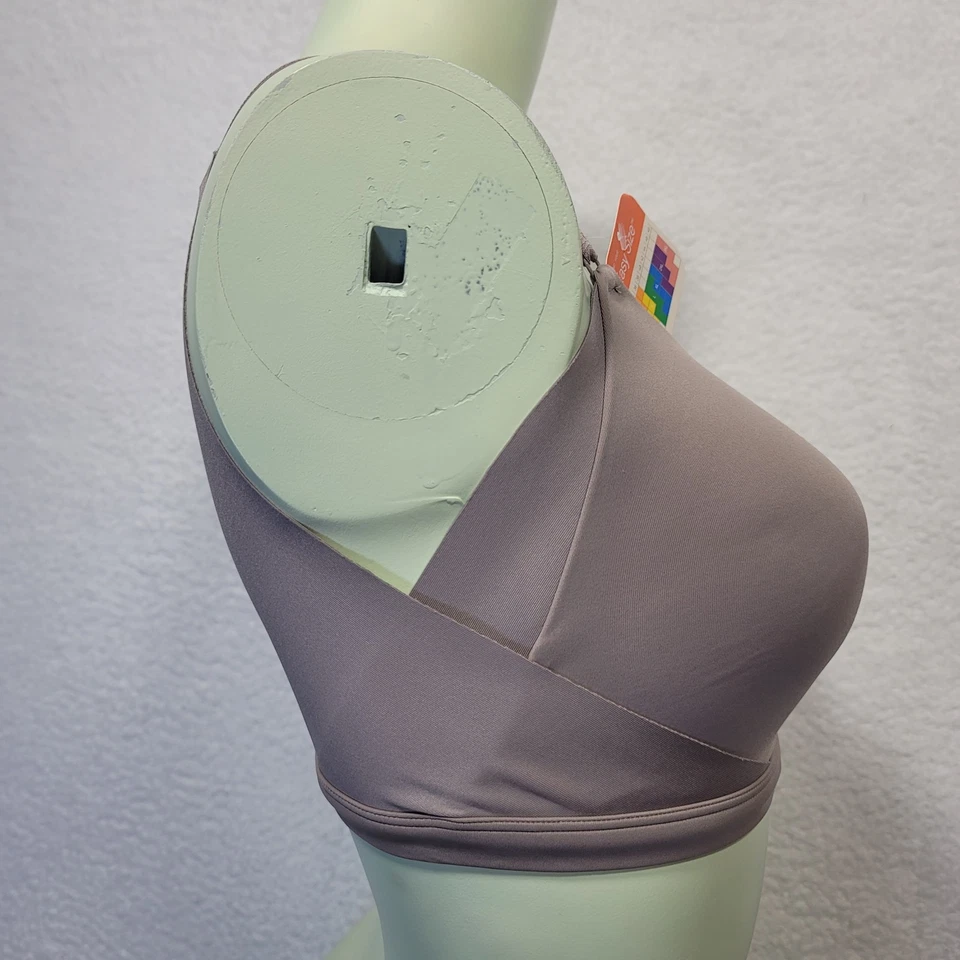 Sujetador Warner's RN2231A sin efectos secundarios sin cables talla mediana 36C gris Foto 3 de 4