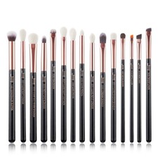15Pcs Professional Makeup Brushes Set Make up Brush Tools kit Eye Liner Shade...