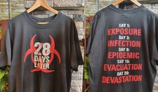28 Days Later Movie T-Shirt 2002 Infected Cillian Murphy Reprint New