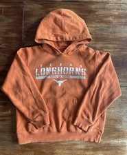 Texas Longhorns Burnt Orange Hoodie Sweatshirt youth medium