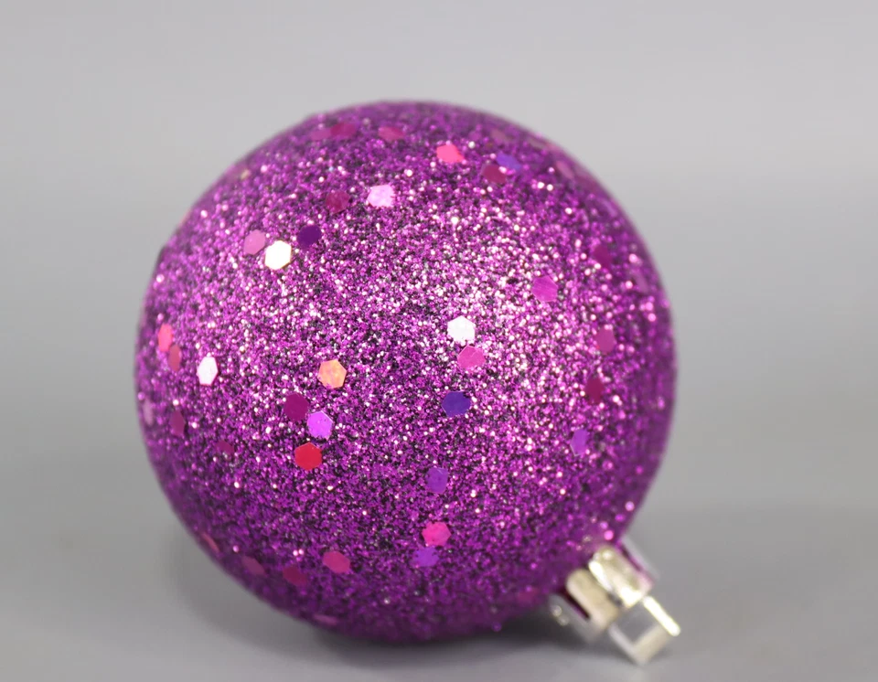 Vickerman 2-отделка украшения в коробке 2,4 дюйма фиолетовый 55 шт. - Изображение 4 из 4