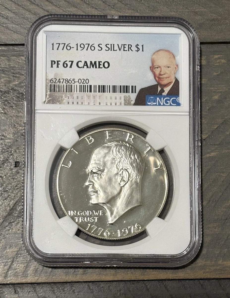 PR 67 Graded 1976 Eisenhower Dollars (1971-1978) for sale | eBay