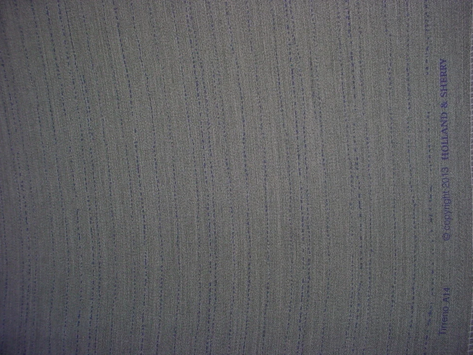 3Y Holland & Sherry DE11427 Tirreno Sapphire Cobblestone Wool Upholstery Fabric - Image 2 of 4