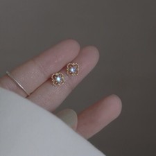 Hollow Small Tiny Stud Earrings for Women