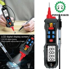 Smart LCD Voltage Detector DC AC Voltage Ohm Mini Digital Multimeter Tester