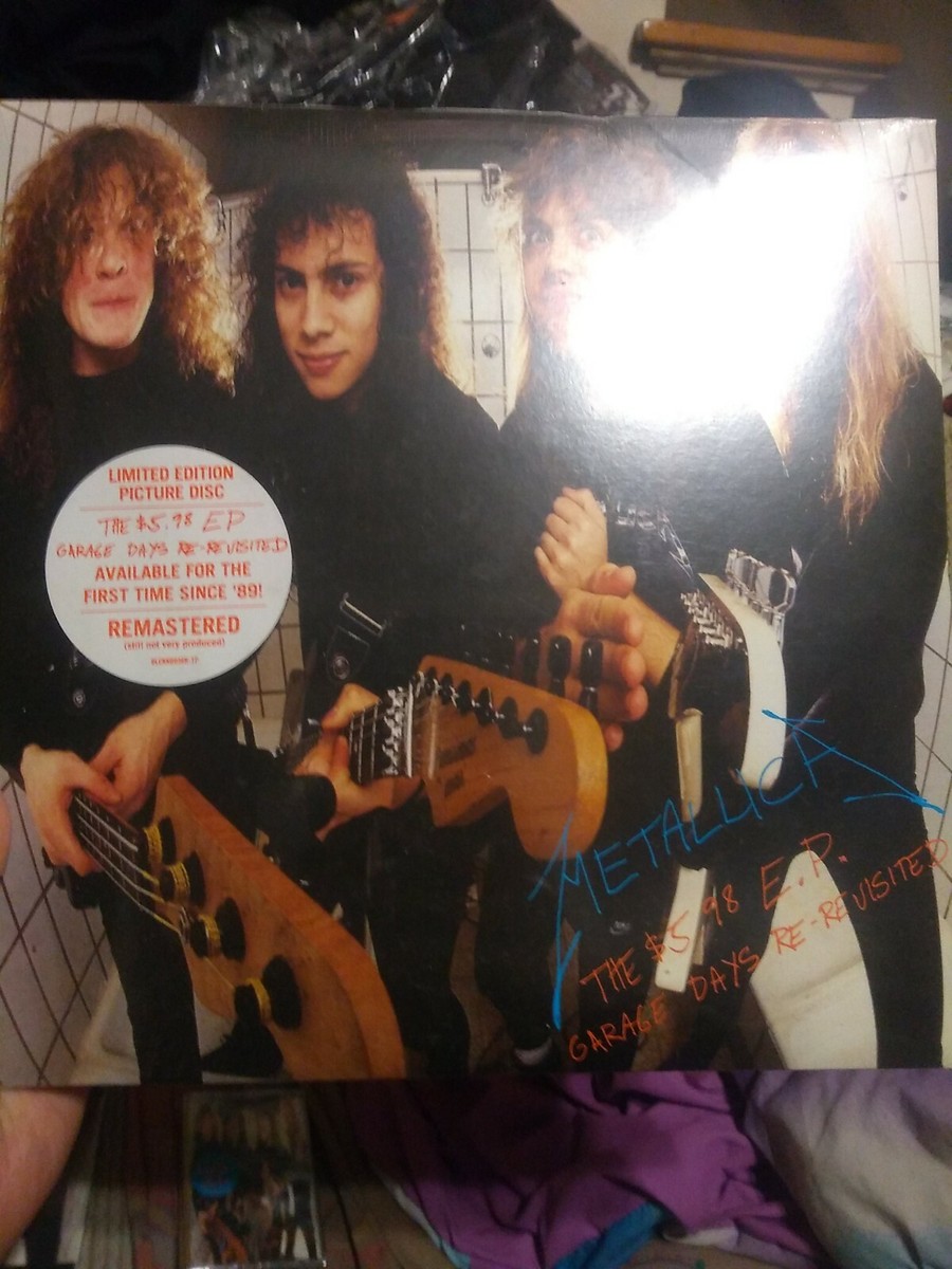 A Rare Metallica Package Of The 5.98ep Garage Days Re