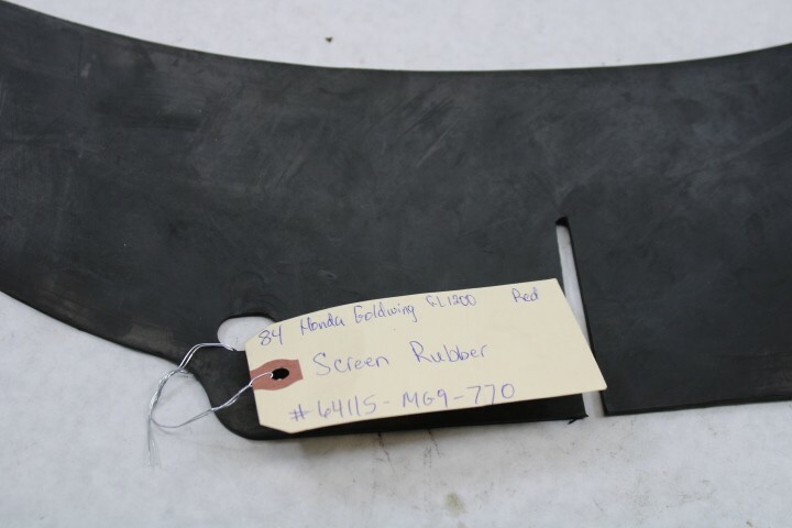 S‼️ OEM Honda Motorcycle Windshield Rubber 1984 Goldwing GL1200A 64115