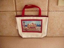 SET OF 3 LONGABERGER AMERICAN STARBURST BASKET MINI TOTE GIFT BAGS NWT FREE SHIP