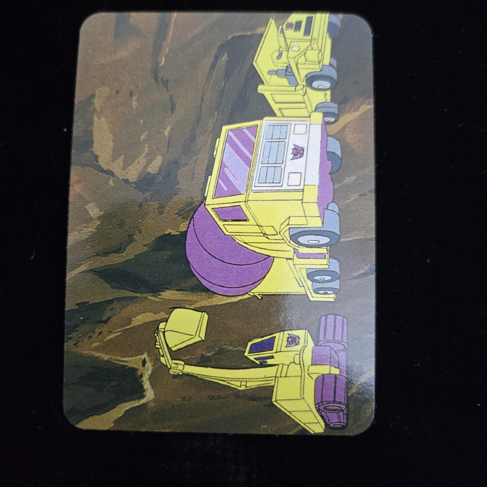 Transformers G1 Hasbro Action Card 1985 168