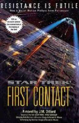 Star Trek First Contact (Star Trek The Next Generation) - Hardcover - GOOD