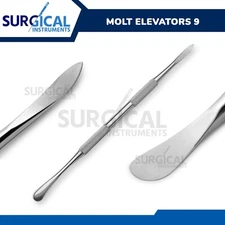 Molt Periosteal Elevator # 9 Dental Dentist Instruments Stainless German Grade