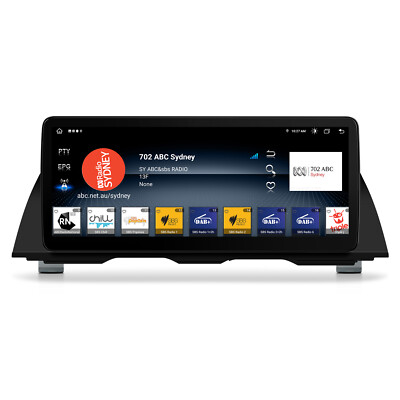 12,3'' Android Autoradio LTE 4G GPS Navi DSP CarPlay 1920*720 für BMW F10 F11 NBT