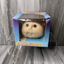 VTG the original doll baby head 1984 Fibre-craft baby doll crafting