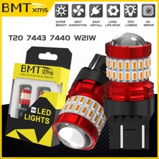 2x 7440 Led Amber Front Turn Signal Light Bulbs For Toyota Prius C 2015-2019 2x 7440 Led Amber Front Turn Signal Light Bulbs For Toyota Prius C 2015-2019