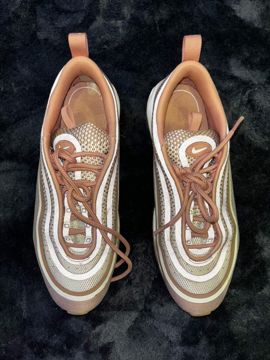 rose gold and white air max 97