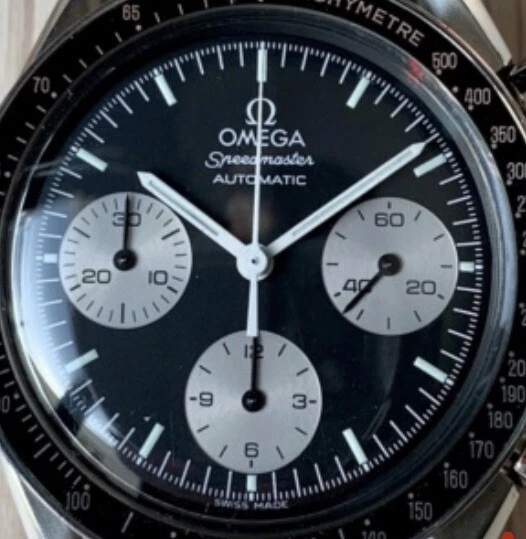 Omega Marui Dial Black Reverse Panda Unopened 3510.52 DIAL and