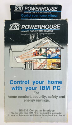 X-10 POWERHOUSE RS232 Computer Interface Remote Control System -BRAND NEW!  NOS!
