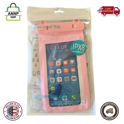 Waterproof Bag Phone Cover Mobile Case for Beach Outdoor Swimming Free&Fast  Ship