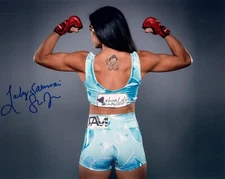 SUMIKO INABA Autograph Signed 8x10 Photo #14 BELLATOR FIGHTER MMA PRETTY HAWAII