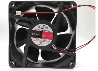 1PCS Bi-onic YM2412PMS1 Cooling Fan 12038 DC24V 0.34A 2Pin #jia @106