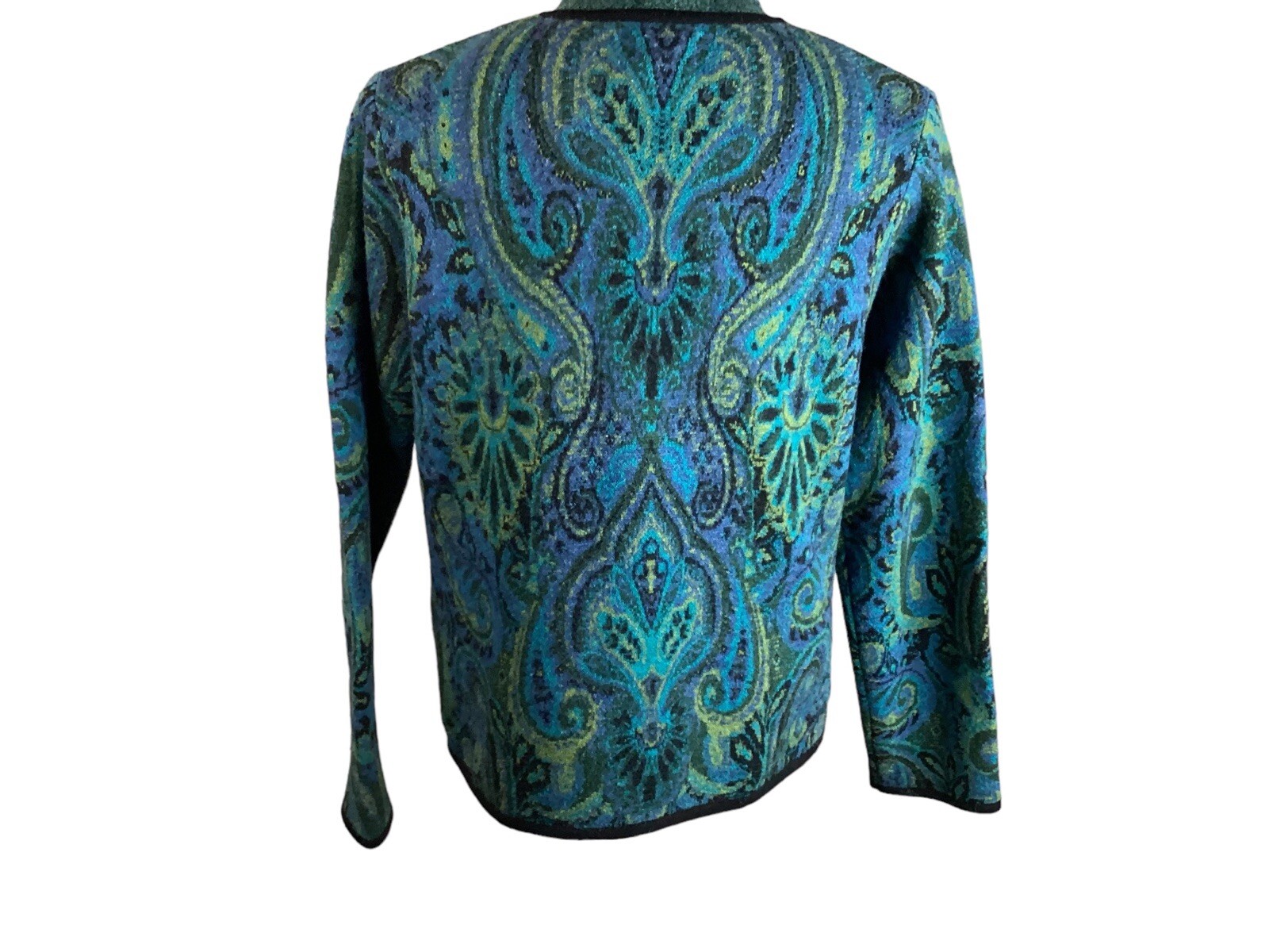 Pendleton Multicolored Full Zip Jacket 100% Wool … - image 9