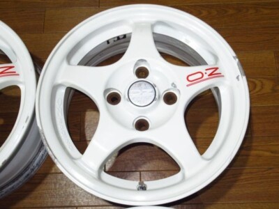 希少】OZ レーシング PCD114.3 三菱 コルトR ラリーアート ランエボ 