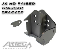 ARTEC Front HD Raised Track Bar Bracket for 07-18 Jeep Wrangler JK JKU JK4406