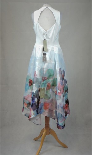 Coast Azure Orsay Midi Dress Size 10 Uk Rrp £79 CR027 CC 07 - Picture 3 of 11