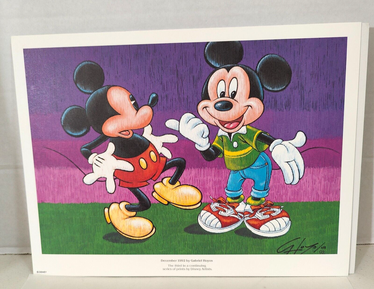1992 Walt Disney Mickey Mouse Art Print Picture NEW | eBay