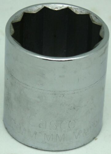 EASCO 1/2&#034; Drive 30mm 12-Point Socket 538130 Made in USA