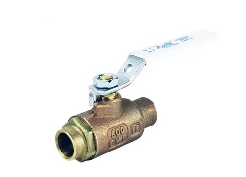 Apollo 1/2 in. x 1/2 in. Forged Brass Sweat x Sweat Full Port Solder Ball Valve