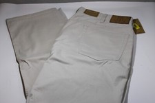 New Men Polo Ralph Lauren Pant THE VARICK Slim Straight Stretch 40X30 Khaki 0012