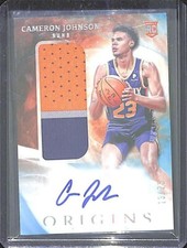 2019-20 Panini Origins Rookie Patch Autograph #157 Cameron Johnson No 13 of 25