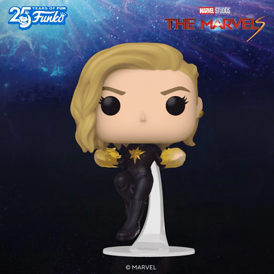 Funko POP! The Marvels - Captain Marvel Figure #1249 | eBay