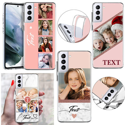 Personalised Custom Photo Phone Case Cover For Samsung Galaxy A55 A15 A54  S24S23 UK